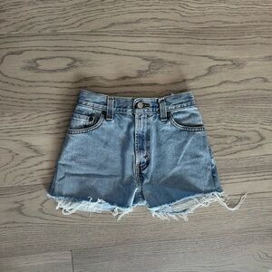 Levi denim shorts